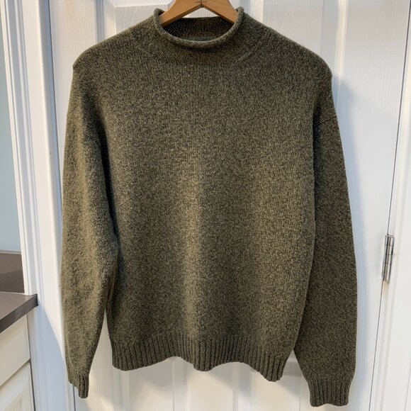 Polo Ralph Lauren Other - Vintage Polo by Ralph Lauren 100% Wool Roll Neck Sweater Size Medium